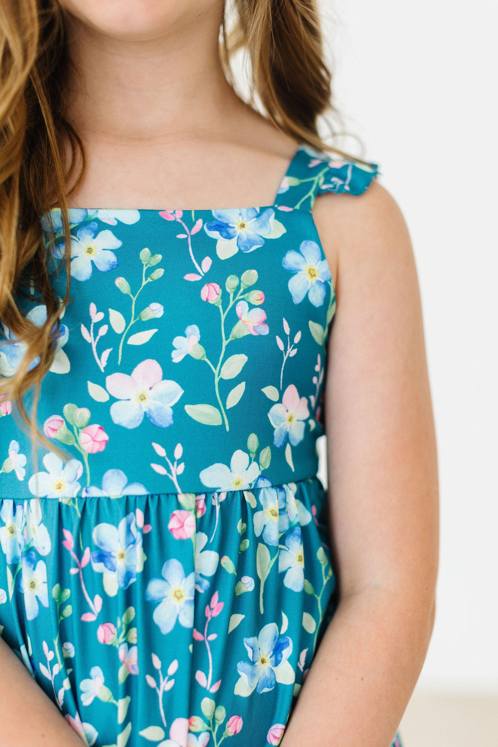 Floral Breeze Ruffle Maxi Dress | Girls Sizes 2T–12