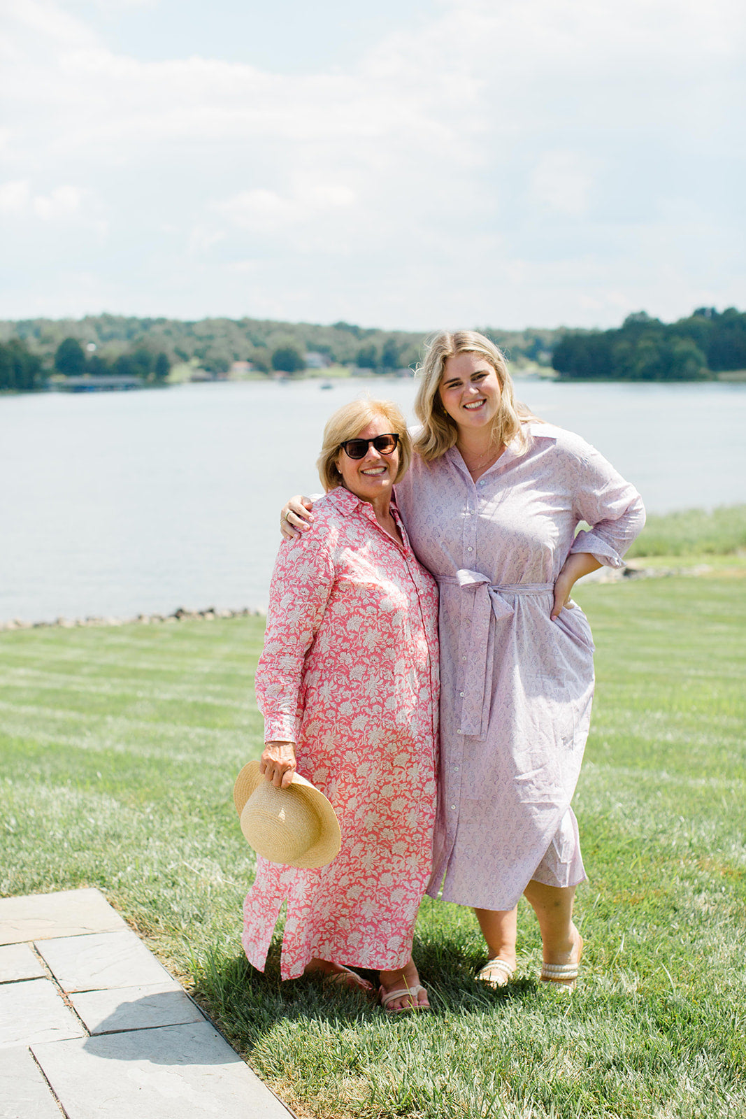 The Christine Shirt Dress in Lavender Taffy | Button-Up Midi Dress with Pockets